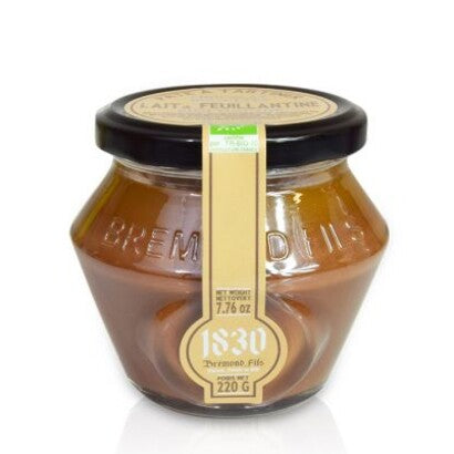 Pâte à tartiner BIO noisettes, lait et feuillantine 220g - Maison Brémond