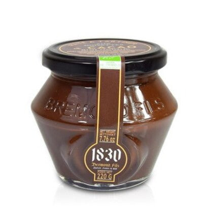 Pâte à tartiner BIO noisettes & cacao noir 220g - Maison Brémond