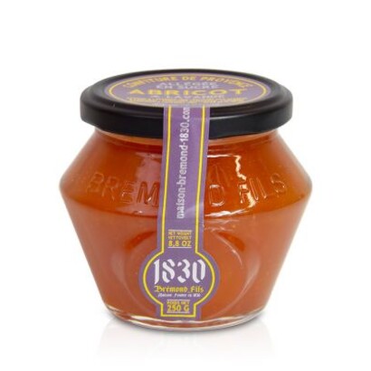 Confiture à l’abricot & lavande 250g - Maison Brémond