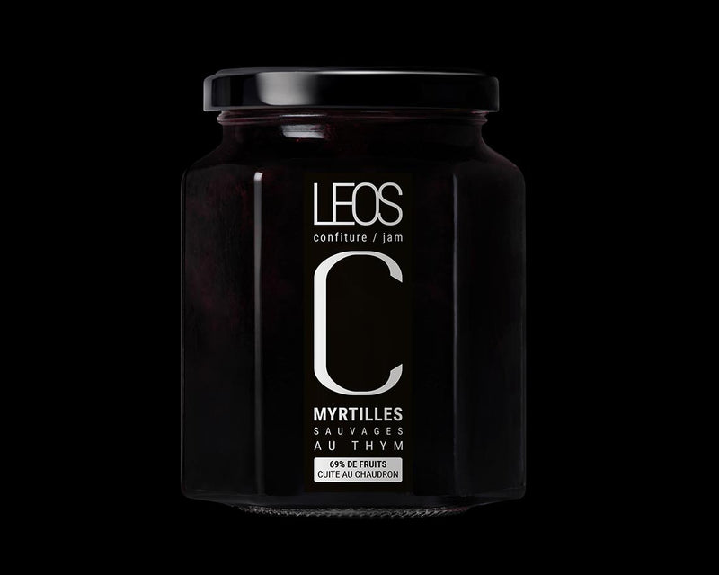 Confiture C Myrtille et Thym sauvage 328g - Domaine de Leos