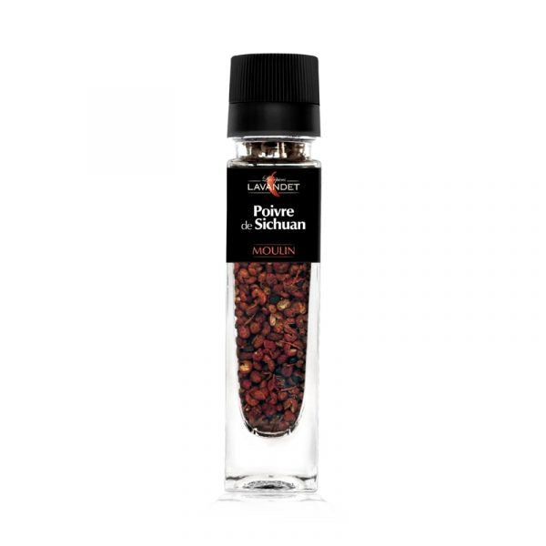 Poivre Rouge de Sichuan 25g Moulin rechargeable - Lavandet