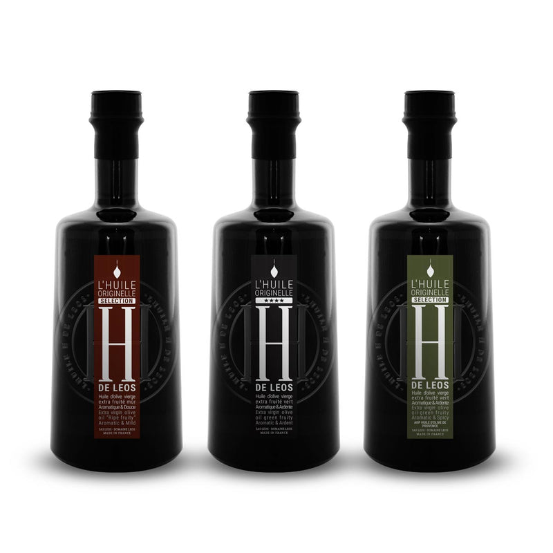 Coffret découverte Fruité noir 100ml + Fruité vert 100ml + Fruité mûr 100ml - Domaine de Leos