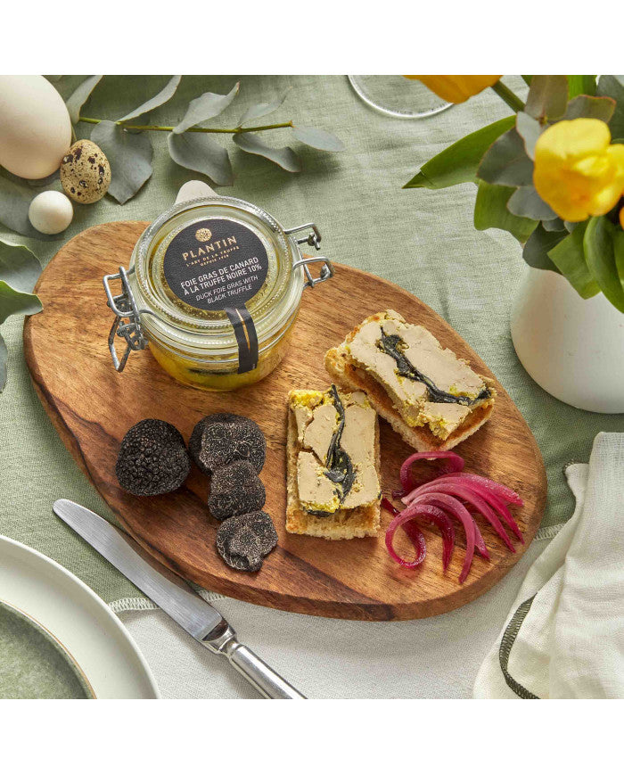 Foie gras de canard entier à la truffe noire 10% 130g