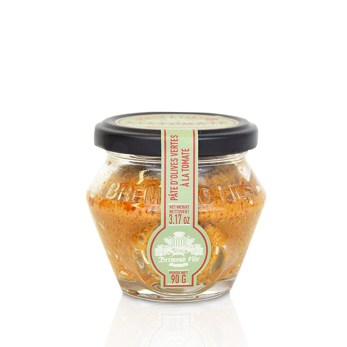 Pâte d'olives vertes à la tomate 90g