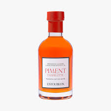 Huile d'olive vierge extra Piment d'Espelette 200ml - Château d'Estoublon