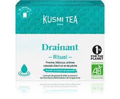 Rituel Drainant- Infusion detox bio , fruits et pissenlit- 18 sachets
