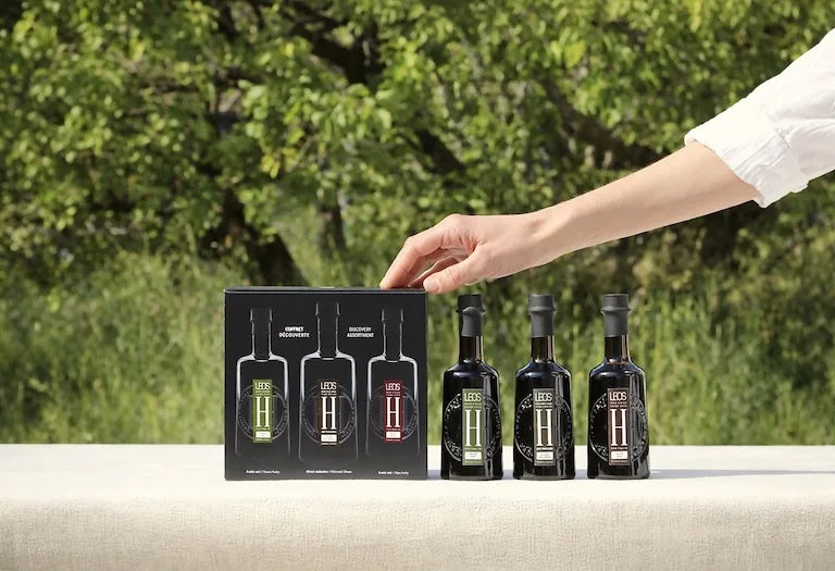 Coffret découverte Fruité noir 100ml + Fruité vert 100ml + Fruité mûr 100ml - Domaine de Leos