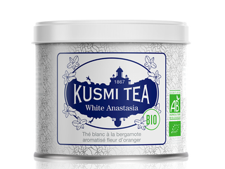 White Anastasia Bio Boite 90G - Kusmi Tea