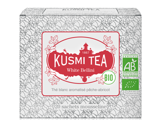 White Bellini Bio Boite de 20 sachets - Kusmi Tea