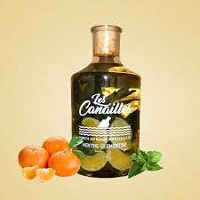 Rhum arrangé Menthe Clémentine 70Cl 32° - Les Canailles