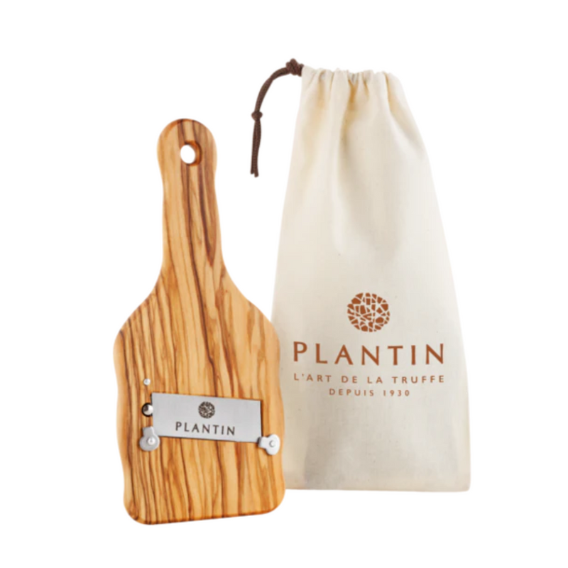 Mandoline à truffes en bois d'olivier - Plantin