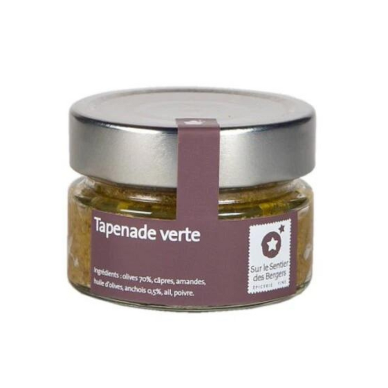 Tapenade verte de Provence 90g - Sur le Sentier des Bergers