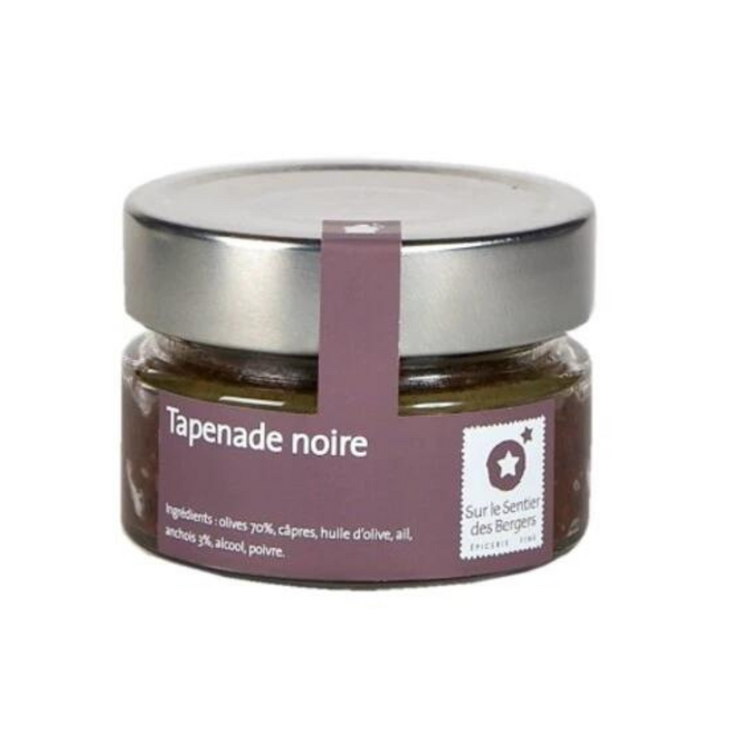 Tapenade noire de Provence 90g - Sur le Sentier des Bergers
