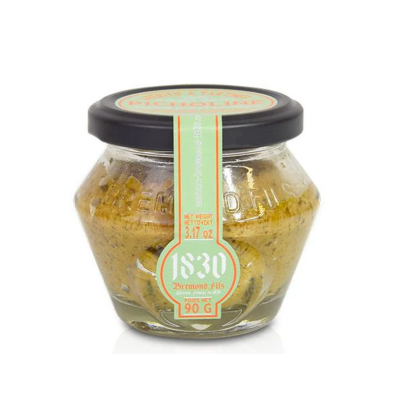 Pâte d’olives vertes picholine & basilic 90g - Maison Brémond
