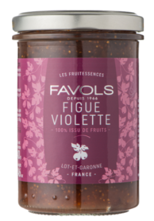 Confiture figue violette 100% fruits	240g