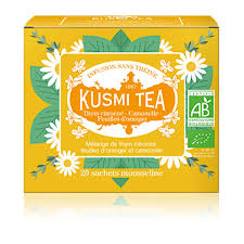 Infusion Thym citronné - Camomille - Feuilles d’oranger 20 sachets